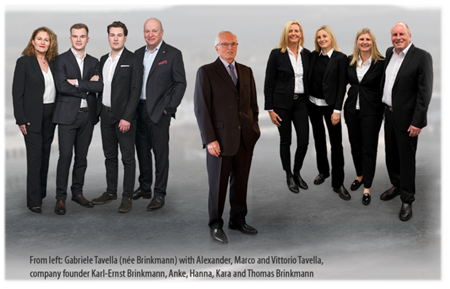 The Brinkmanne Family and the Tavella Family